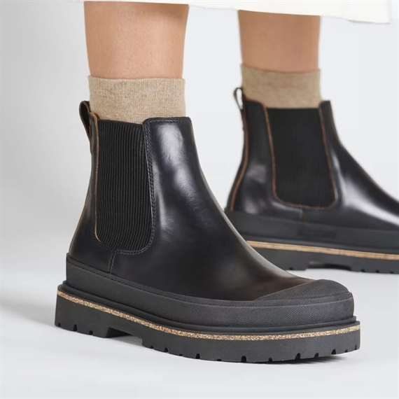 Birkenstock Prescott Slip On Støvler, Sort